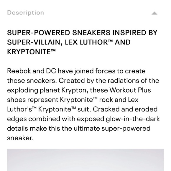 DC Lex Luthor Workout Plus Shoes by Reebok - Picture 16 of 16